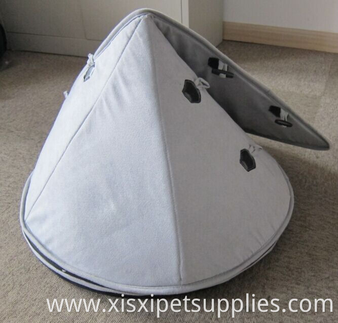 Hot sales conical foldable oop pet dog cat tent bed
